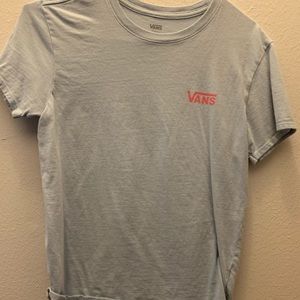 light blue vans shirt